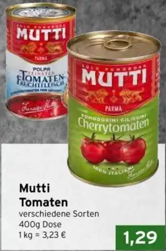 CAP Markt Mutti Tomaten 400g Dose Angebot