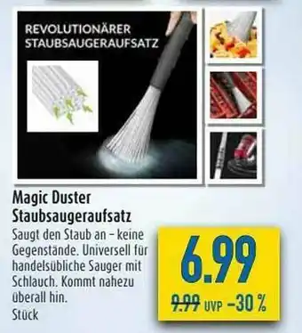 diska Magic Duster Staubsaugeraufsatz Angebot