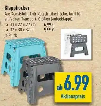 diska Klapphocker Angebot