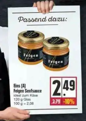 E-Center Eins (a) Feigen Senfsauce Angebot