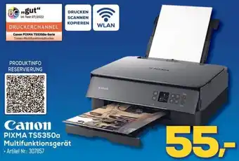 Euronics Canon PIXMA TS5350a Multifunktionsgerät Angebot