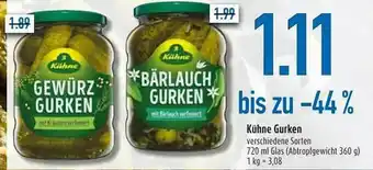 diska Kühne Gurken Angebot