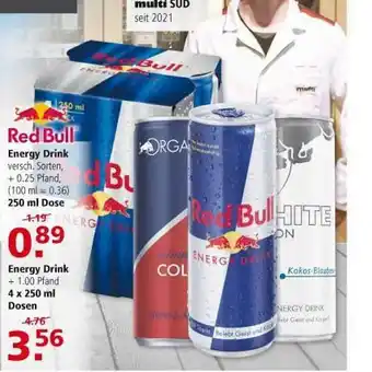 Multi Markt Red Bull Energy Drink Angebot