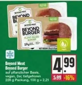 E-Center Beyond Meat Beyond Burger Angebot