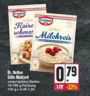 E-Center Dr. Oetker Süße Mahlzeit Angebot