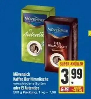 E-Center Mövenpick Kaffee Der Himmlische Oder El Autentico Angebot