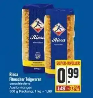 E-Center Rasa Fitmacher Teigwaren Angebot