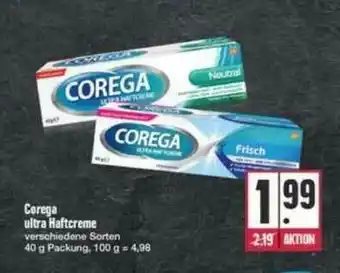 E-Center Corega Utra Haftcreme Angebot