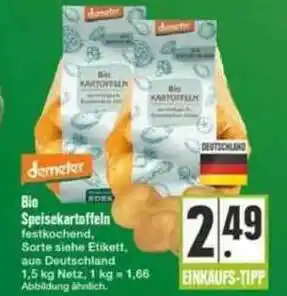 E-Center Demeter Bio Speisekartoffeln Angebot