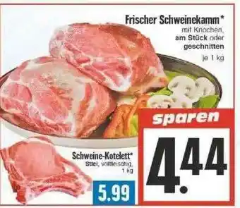 Edeka Frischer Schweinekamm Angebot