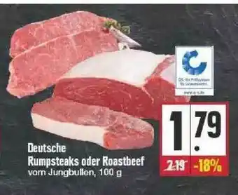 Edeka Deutsche Rumpsteaks Oder Roastbeef Angebot