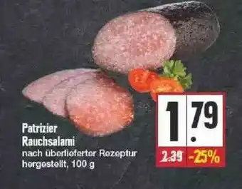 Edeka Patrizer Rauchsalami Angebot