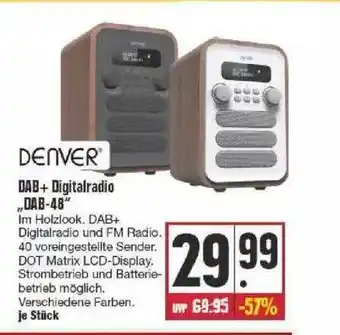 Edeka Denver Dab+digitalradio „DAB-18” Angebot