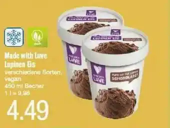 Edeka Made With Luve Lupines Eis Angebot