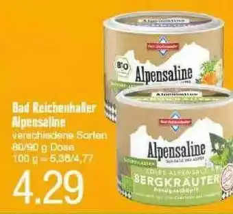 Edeka Bad Reichenhaller Alpensaline Angebot