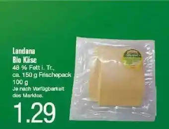 Edeka Landana Bio Käse Angebot