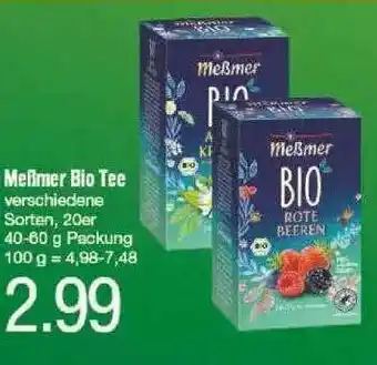 Edeka Meßmer Bio Tee Angebot