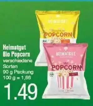 Edeka Heimatgut Bio Popcorn Angebot