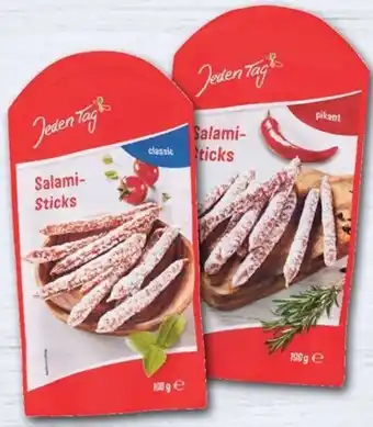 Combi Jeden Tag Salami-Sticks 100 g Packung Angebot