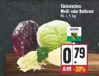 Edeka Sächsisches Weiß- Oder Rotkraut Angebot