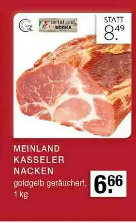 Edeka Zurheide Meinland Kasseler Nacken Angebot