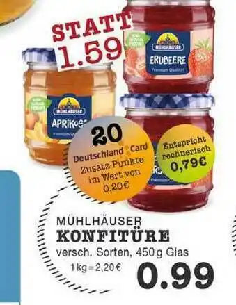 Edeka Zurheide Konfitüre Angebot