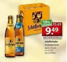 Getränkeland Schöfferhofer Angebot