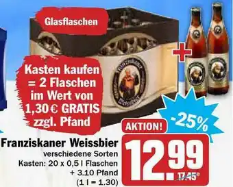 Hit Franziskaner Weissbier Angebot