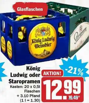 Hit König Ludwig Oder Staropramen Angebot