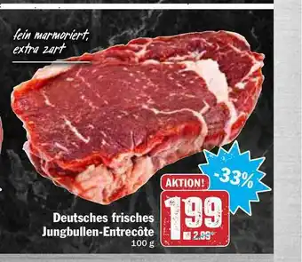 Hit Deutsches Frisches Jungbullen-entrecôte Angebot