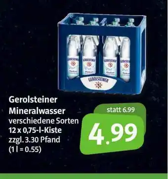 Markant Markt Gerolsteiner Mineralwasser Angebot