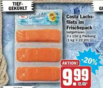 Hit Costa Lachs-filets Im Frischepack Angebot