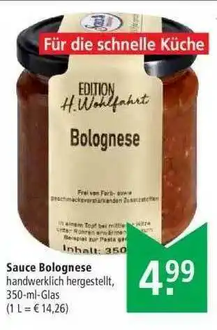 Marktkauf Sauce Bolognese Angebot