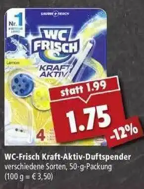 Marktkauf Wc-frisch Kraft-aktiv-duftspender Angebot