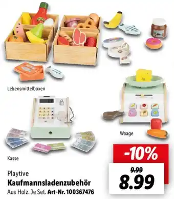 Lidl Playtive Kaufmannsladenzubehör Angebot