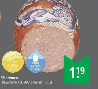 Marktkauf Bierwurst Angebot