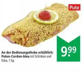 Marktkauf An Der Bedienungstheke Erhältlich: Puten-cordon-bleu Angebot