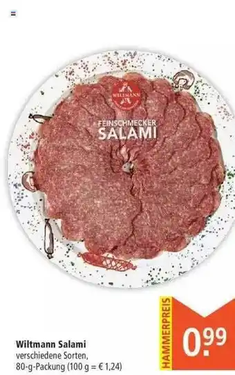 Marktkauf Wiltmann Salami Angebot