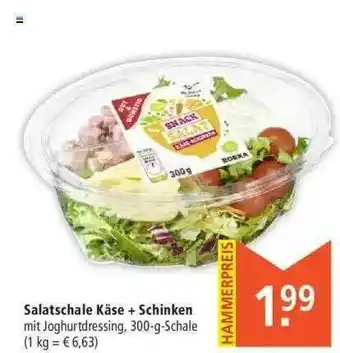 Marktkauf Salatschale Käse + Schinken Angebot