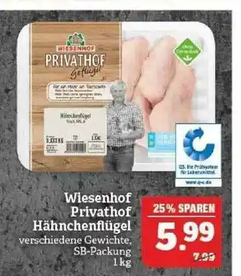 Marktkauf Wiesenhof Privathof Hähnchenflügel Angebot