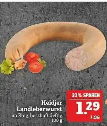 Marktkauf Heidjer Landleberwurst Angebot