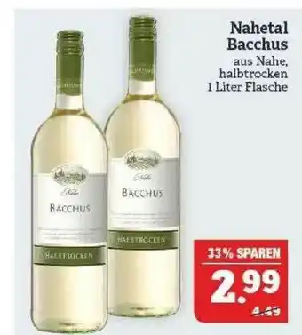 Marktkauf Nahetal Bacchus Angebot