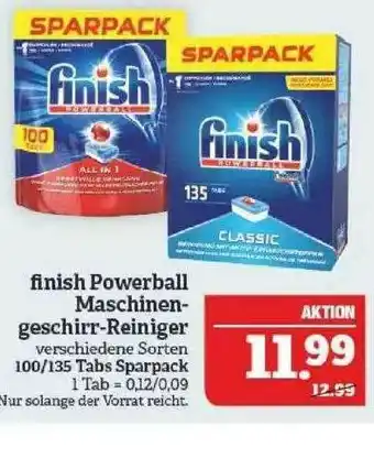 Marktkauf Finish Powerball Maschinen Geschirr-reiniger Angebot