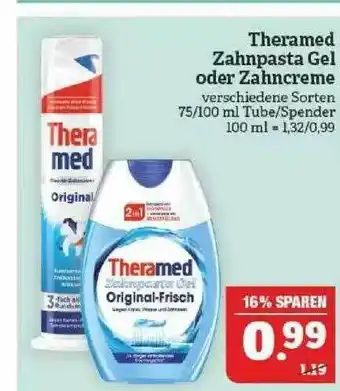 Marktkauf Theramed Zahnpasta Gel Oder Zahncreme Angebot