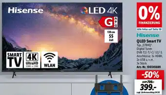 Lidl Hisense QLED Smart TV ,,E78HQ" Angebot