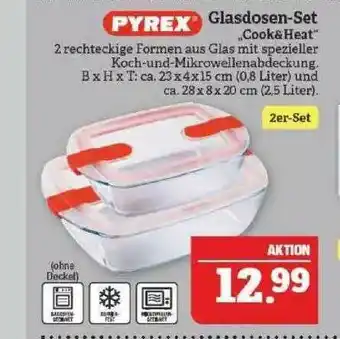 Marktkauf Pyrex Glasdosen-set „cook&heat” Angebot