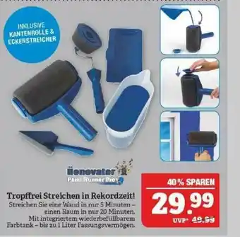 Marktkauf The Renovator Tropffrei Streichen In Rekordzeit! Angebot