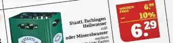 Marktkauf Staatl. Fachingen Heilwasser Still Oder Mineralwasser Medium Angebot