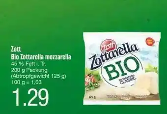 Marktkauf Zott Bio Zottarella Mazzarella Angebot