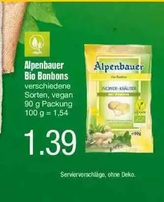 Marktkauf Alpenbauer Bio Bonbons Angebot